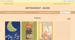 Desktop Screenshot of antykwariat-bazar.pl